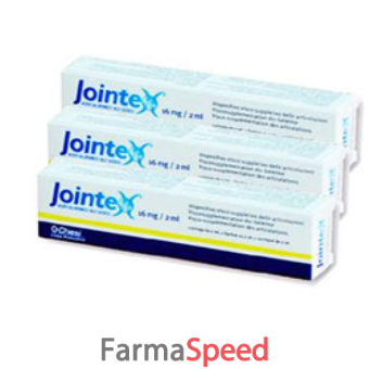 siringa intra-articolare jointex starter acido ialuronico 32mg/2ml 2 ml 1 pezzo