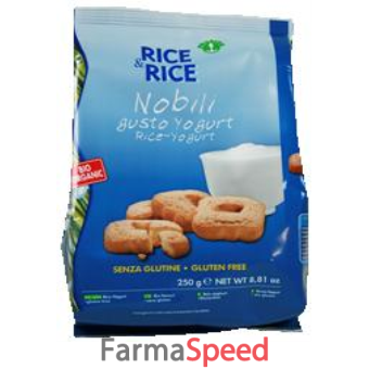 rice&rice nobili di riso con yogurt 250 g