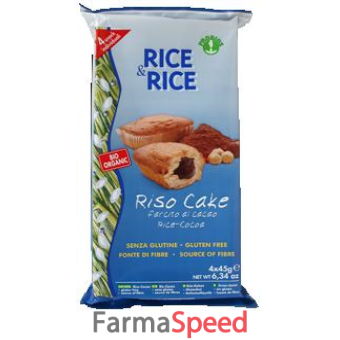 rice&rice riso cake al cacao 4 x 45 g