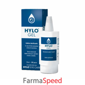 hylo-gel collirio lubrificante acido ialuronico 0,2% 10 ml