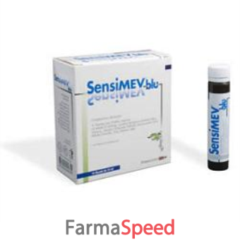sensimev blu sciroppo 10 flaconcini 25 ml