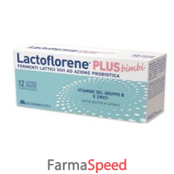 lactoflorene plus bimbi 12 flaconcini