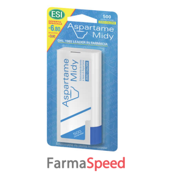 aspartame midy 500 compresse