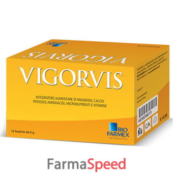 vigorvis polvere 12 bustine 6 g