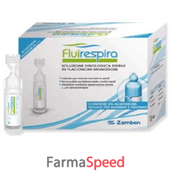 fluirespira soluzione fisiologica sterile 30 flaconcini monodose da 5ml