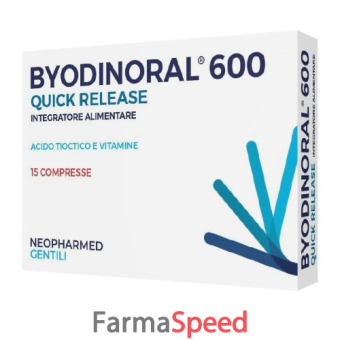 byodinoral 600 15 compresse
