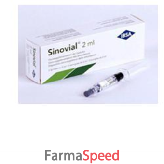 sinovial 16 siringa intra articolare acido ialuronico 0,8% 16 mg/2 ml 1 fs + ago gauge 21 1 pezzo