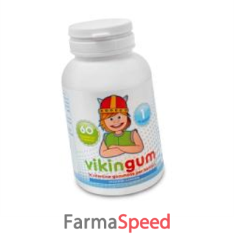 vikingum multivitaminico per bambini 60 caramelle gommose 120 g