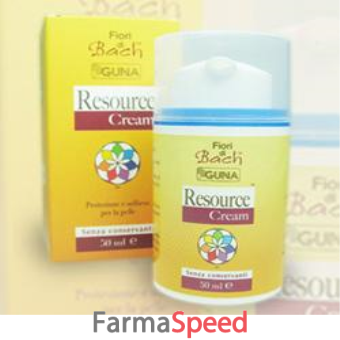 crema protettiva effetto barriera per pelli sensibili priva di conservanti resource cream flacone airless 50ml