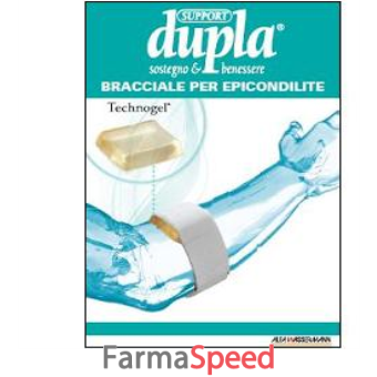 bracciale epicondilite dupla support taglia unica