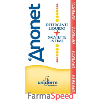 anonet cofanetto promo anonet liquido + anonet salviette