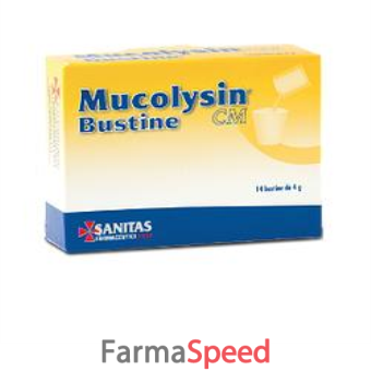 mucolysin cm 14 bustine