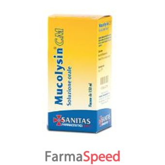 mucolysin cm soluzione orale 150 ml