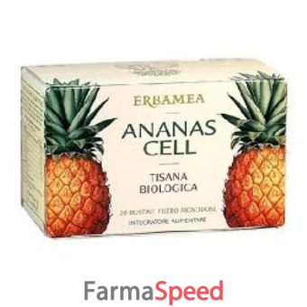 ananas cell tisana biologica 20 buste