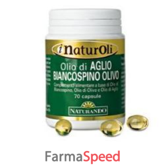 olio di aglio biancospino olivo 70 capsule