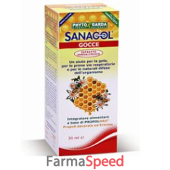 sanagol gocce propoli estratto idroalcolico 30 ml