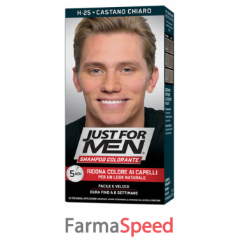 just for men tinta castano chiaro 30 ml