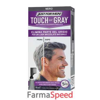 touch of gray trattamento colorante graduale castano