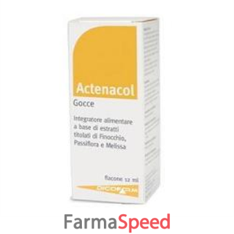 actenacol gocce 12 ml