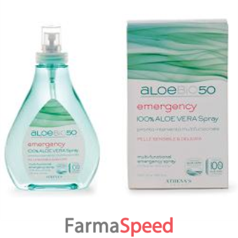 emergency 100% aloebio50 spray
