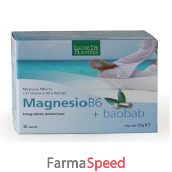 magnesio b6 + baobab 60 capsule