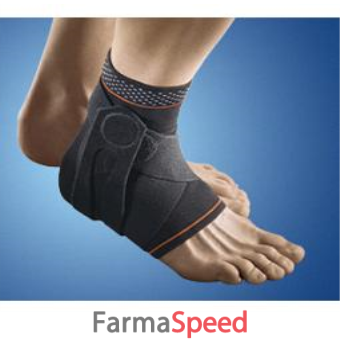 7073 fibulo tape cavigliera elastica con supporti malleolari in silicone e bendaggio funzionale sinistra 3 21-23cm