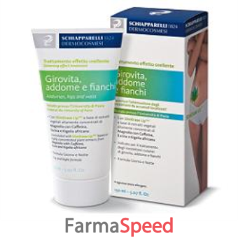 schiapparelli trattamento effetto snellente girovia addome fianchi 150ml