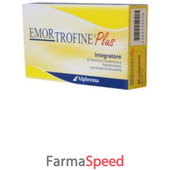 emortrofine plus 40 compresse