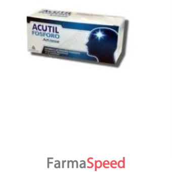 acutil fosforo advance 10 flaconcini