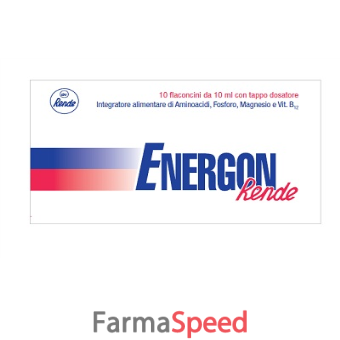 energon rende 10 flaconcini da 10 ml l'uno con tappo dosatore