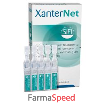 xanternet gel oftalmico 20 flaconcini monodose 0,4 ml