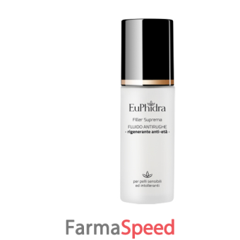 euphidra filler suprema fluido antirughe pelli sensibili intolleranti flacone 30 ml