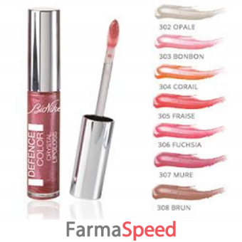 defence color bionike crystal lipgloss 307 mure
