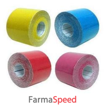 cerotto tape neuromuscolare 5x5 azzurro 1 pezzo