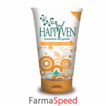 happyven emulsione gel gambe emolliente e lenitiva