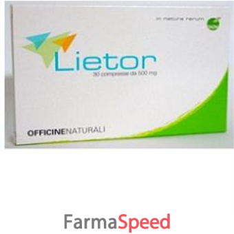 lietor 30 compresse 500 mg