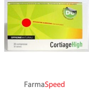 cortiage high 30 compresse 550 mg