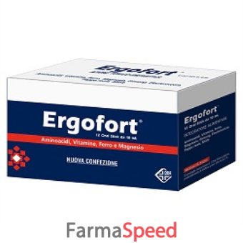 ergofort 12 bustine stick pack 10 ml