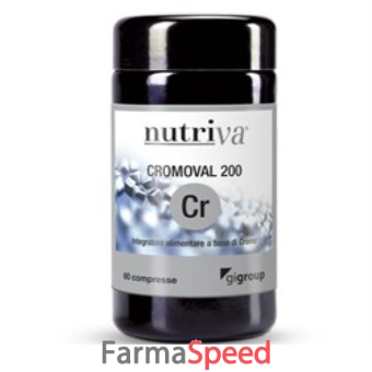 nutriva cromoval 200 60 compresse
