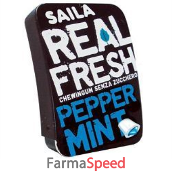 saila real fresh chewing gum menta peppermint