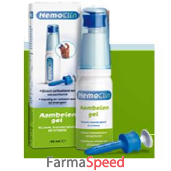 hemoclin gel emorroidi flacone con applicatore 45 ml