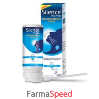 silence forte spray antirussamento totale flacone 50ml