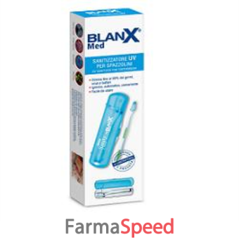 blanx med sanitizzatore uv elimina batteri + spazzolino