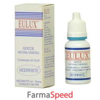 eulux gocce oculari naturali vegetali camomilla 10 ml