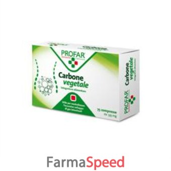 profar carbone vegetale 75 compresse