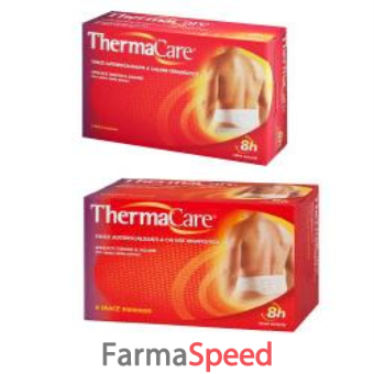 fascia autoriscaldante a calore terapeutico thermacare schiena 4 pezzi