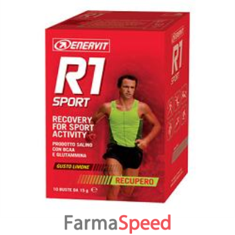 enervit r1 sport limone 10 buste 15 grammi