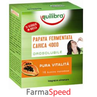 papaya fermentata carica 4000 16 bustine stick pack