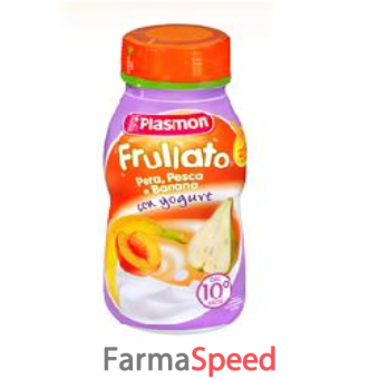 plasmon frullato pera/pesca/banana 180 ml 1 pezzo