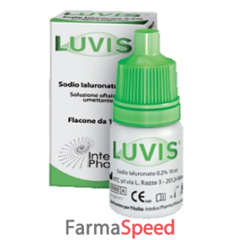 luvis soluzione oftalmica umettante flacone 10 ml